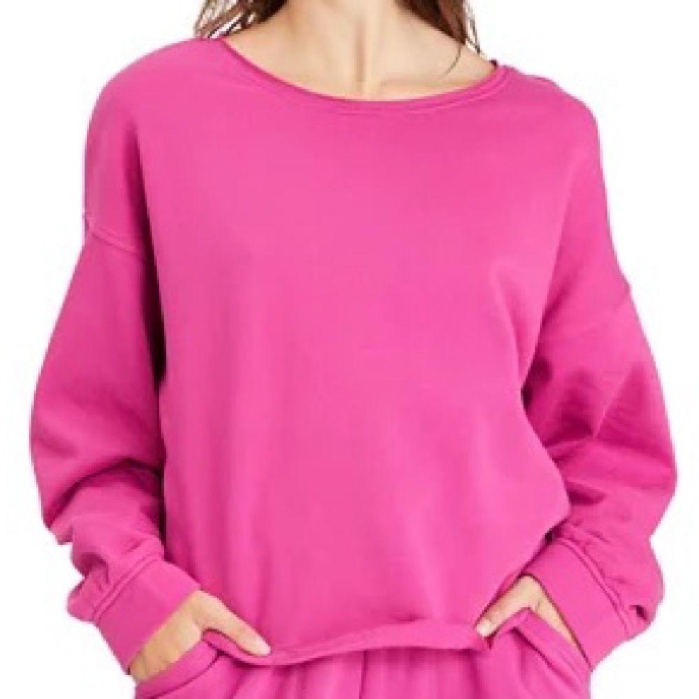 NWT Sanctuary Perfect Sweatshirt Solstice Pink-Purple